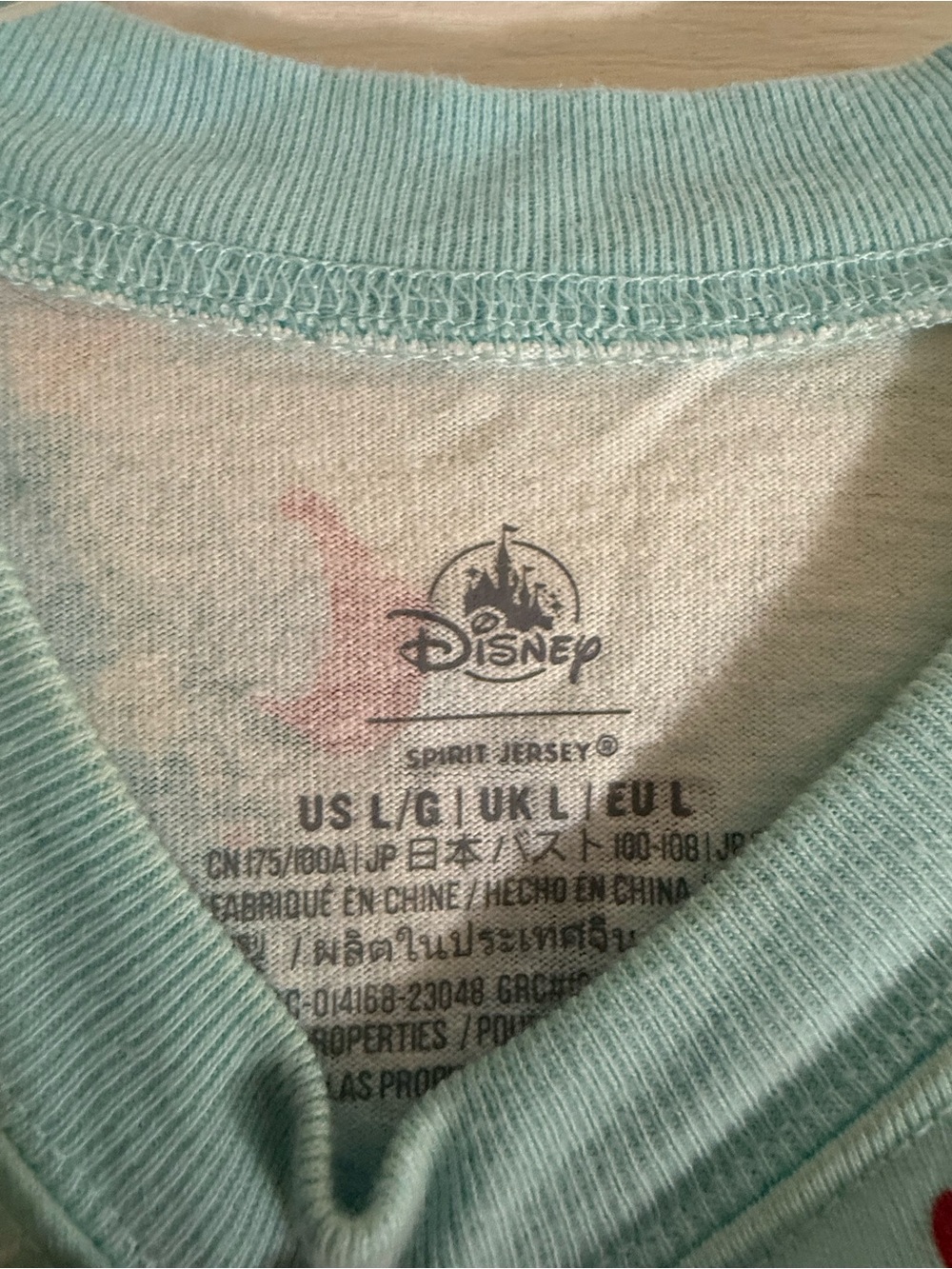 Disney Light Blue Holiday Character Sweatshirt - Picture 4 of 4